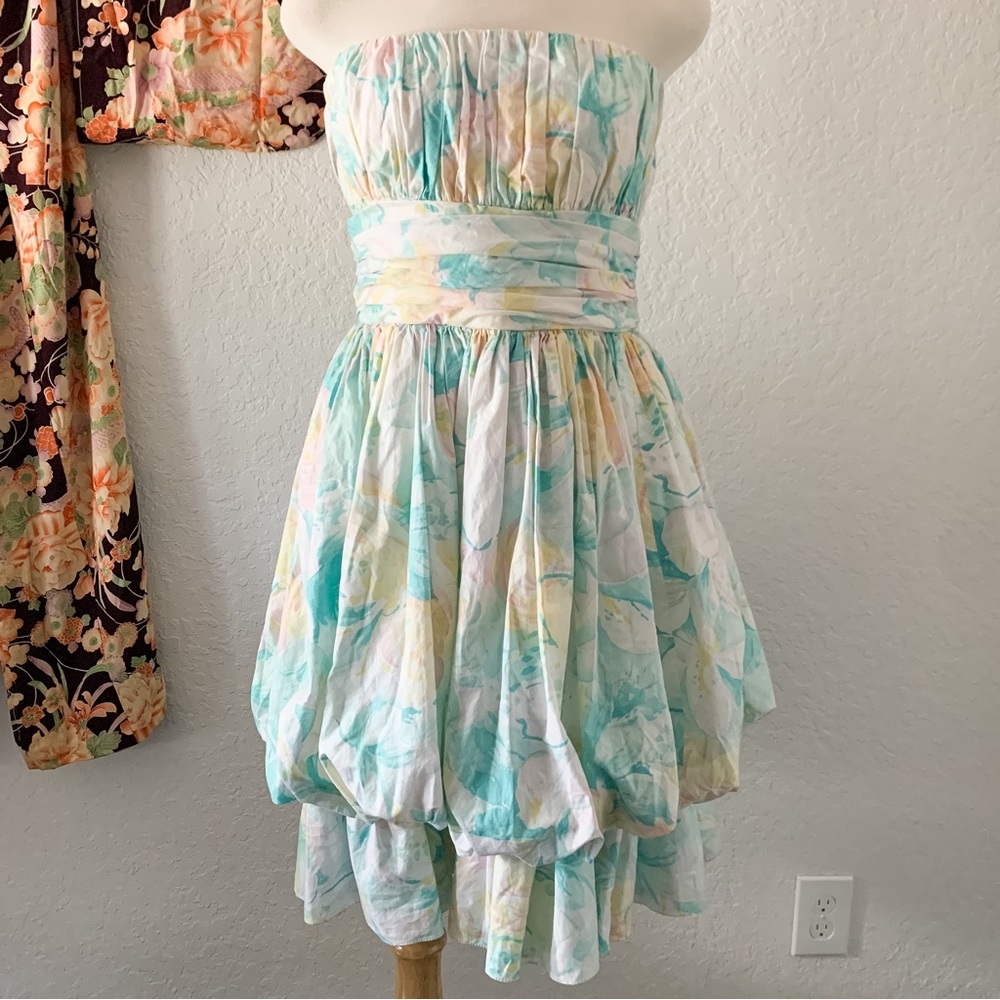 Watercolor Party Dress